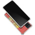 Spain Flag Dark Wood Galaxy A12 Clear Case
